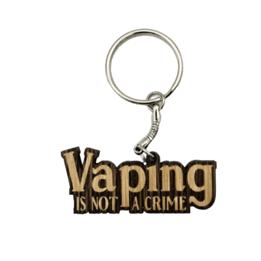 Vape Collection Wooden Keychain made of Oak Model 2