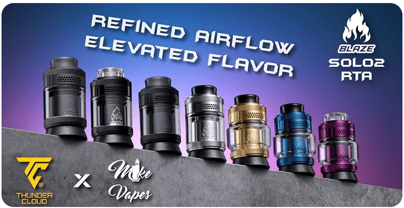 Blaze Solo 2 RTA 25mm 5.5ml Banner1