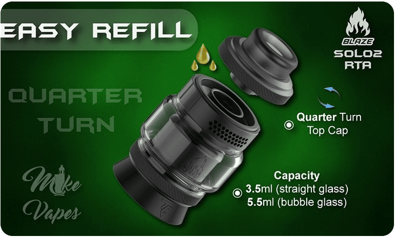 Blaze Solo 2 RTA 25mm 5.5ml Banner5