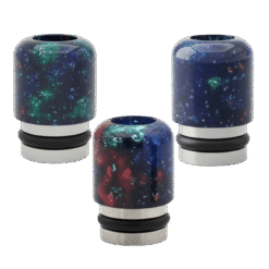 Resin Galaxy Short MTL Drip Tip 510 by ReeWape