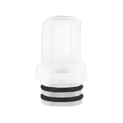 Short Tide 510 MTL Drip Tip Transparent White by ReeWape