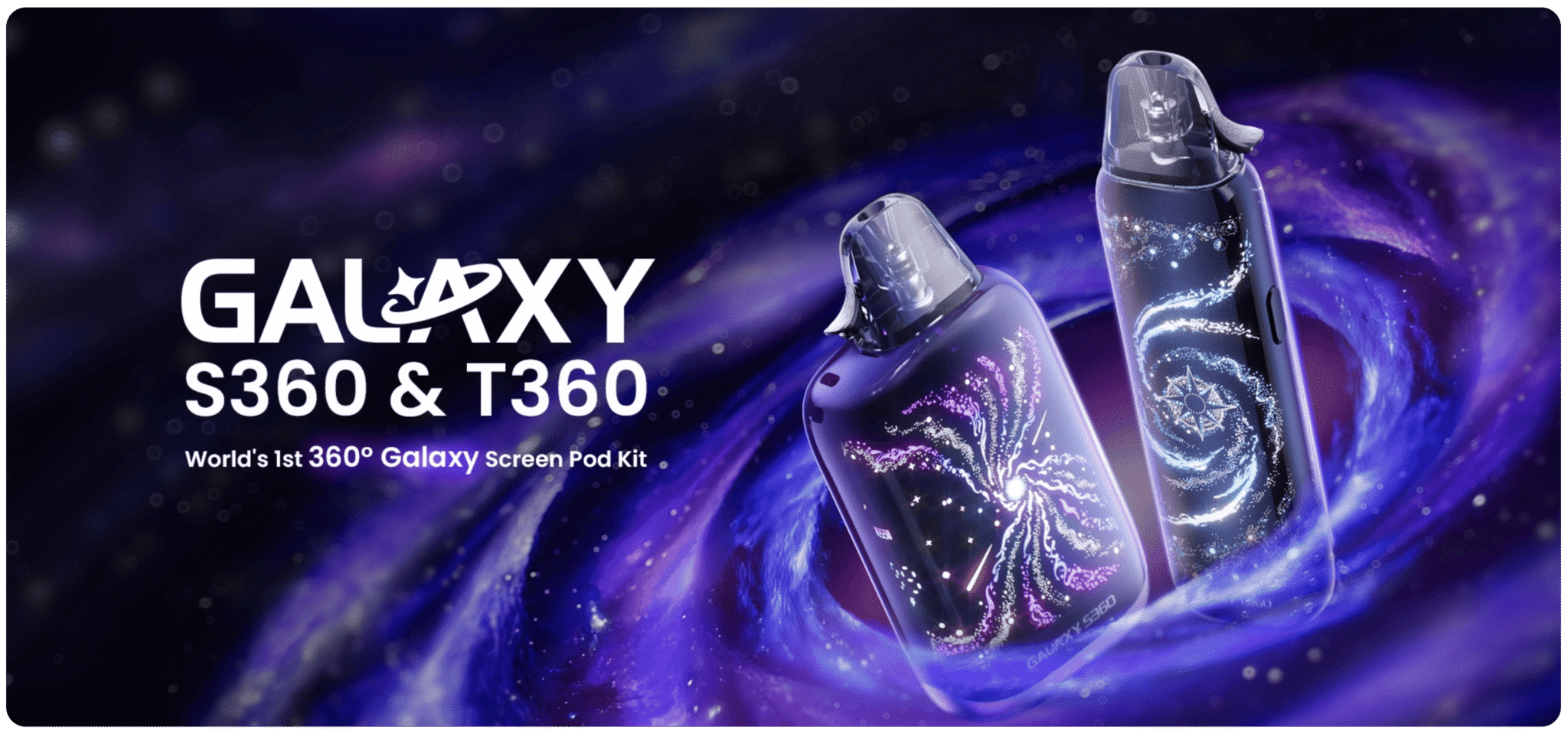 Lost Vape Galaxy S360 Pod Kit 2.5ml 1400mAh Banner1