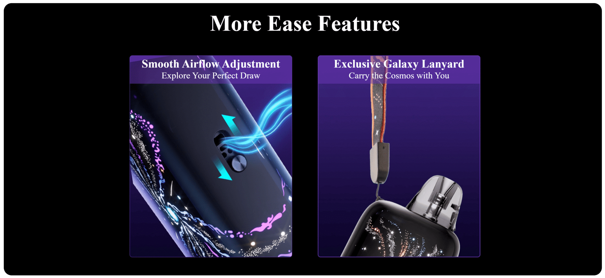 Lost Vape Galaxy S360 Pod Kit 2.5ml 1400mAh Banner6