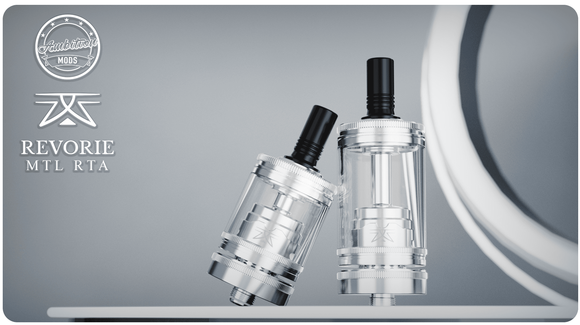 Ambition Mods Revorie MTL RTA 23mm 5ml Banner1