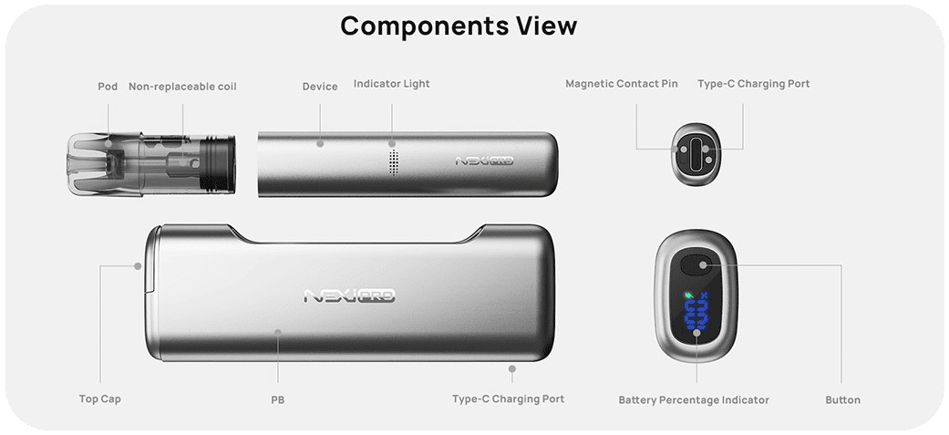 Aspire Nexi Pro 2ml 2000mAh Pod Kit Banner3