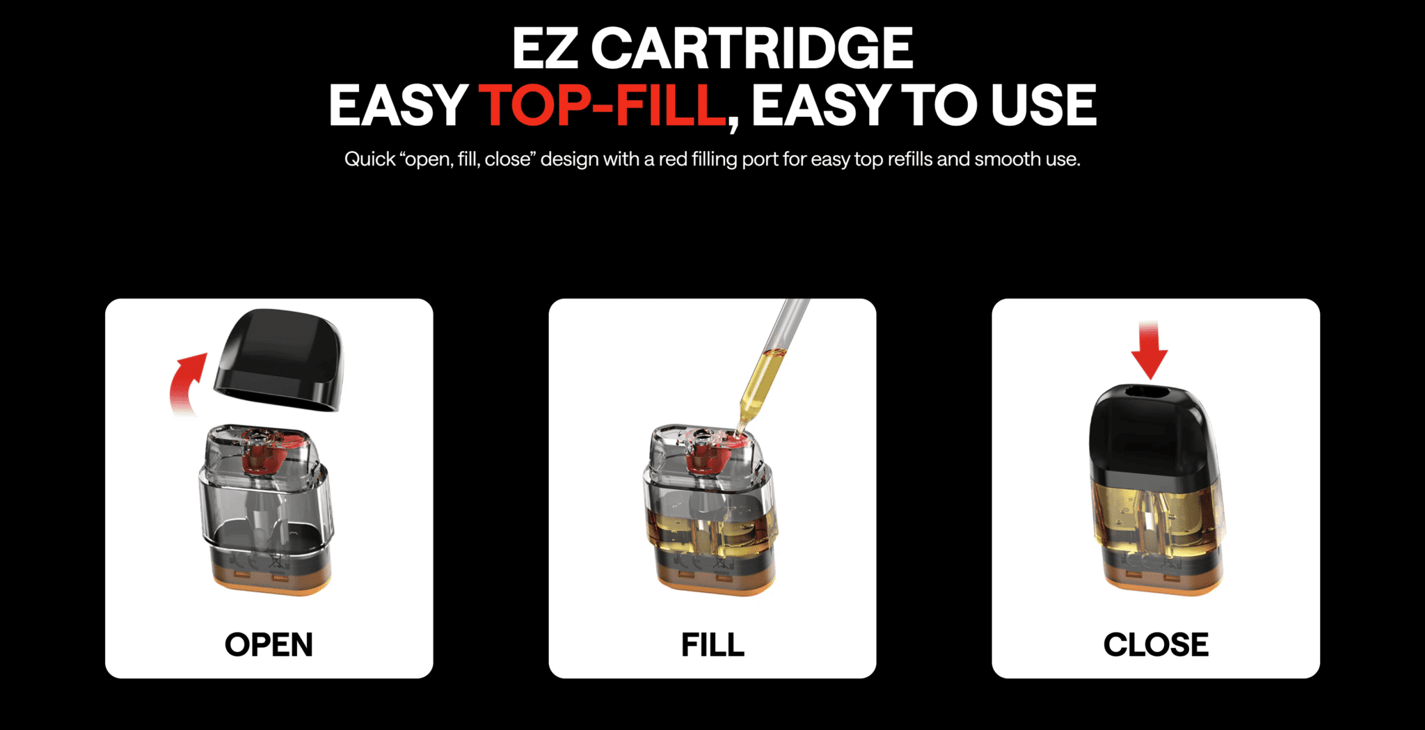 OXVA Xlim EZ Top Fill Mesh Pod Cartridge 3ml Banner2