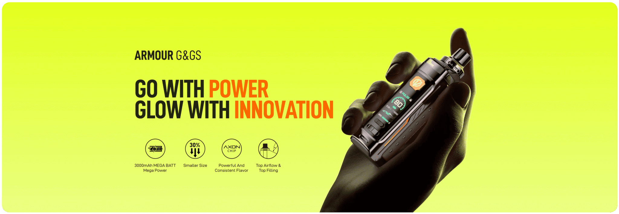 Vaporesso Armour G MTL 3000mAh 5ml Pod Mod Kit Banner1