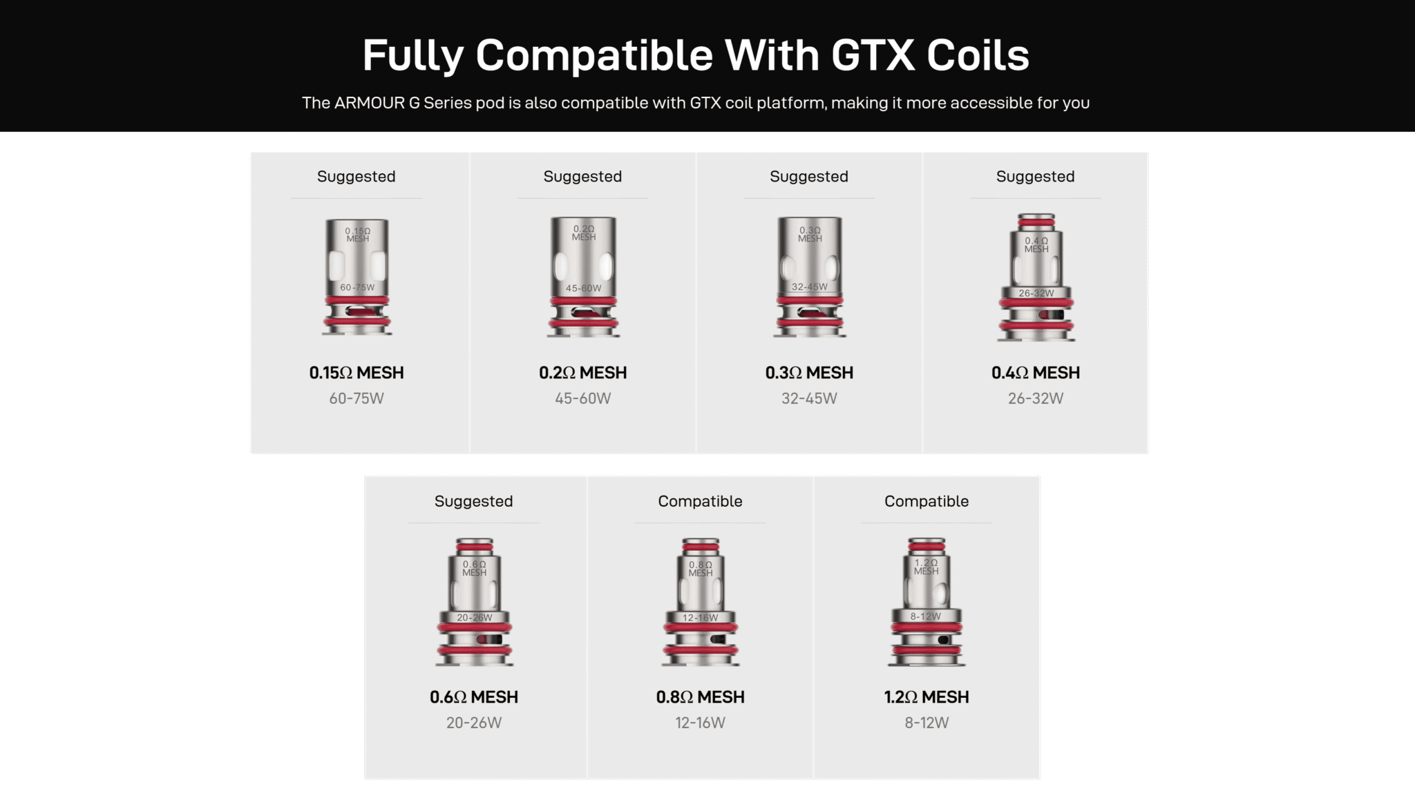 Vaporesso Armour G MTL 3000mAh 5ml Pod Mod Kit Banner8