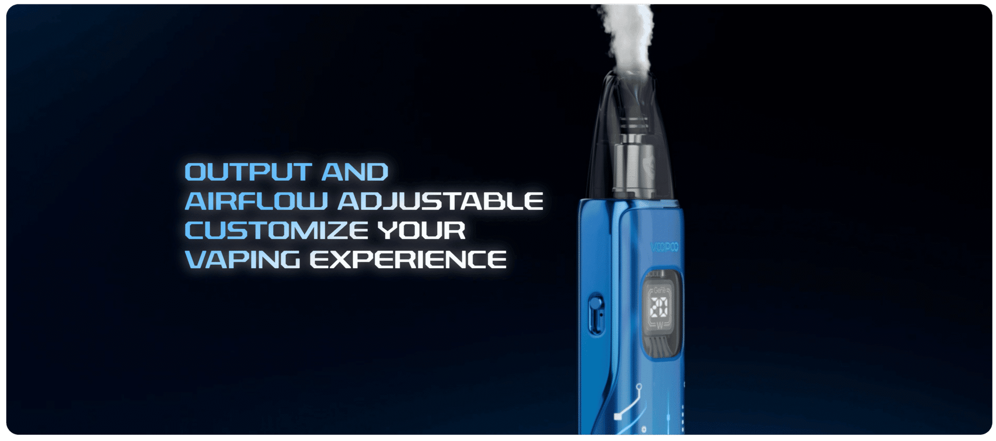 VooPoo Argus Matrix 1350mAh 3ml Pod Kit Banner9