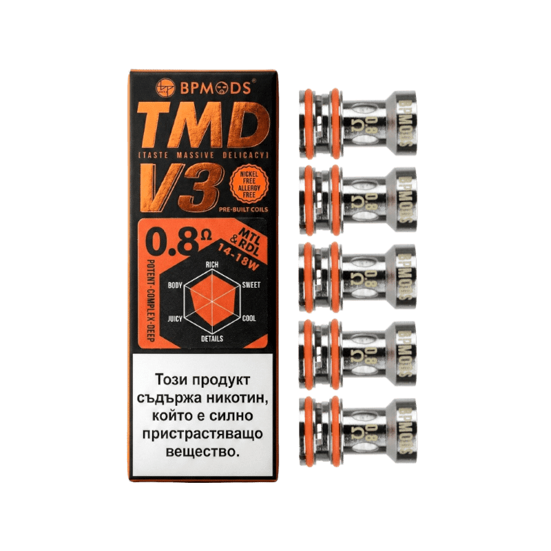 BP mods TMD V3 Mesh Coil 0.8Ω
