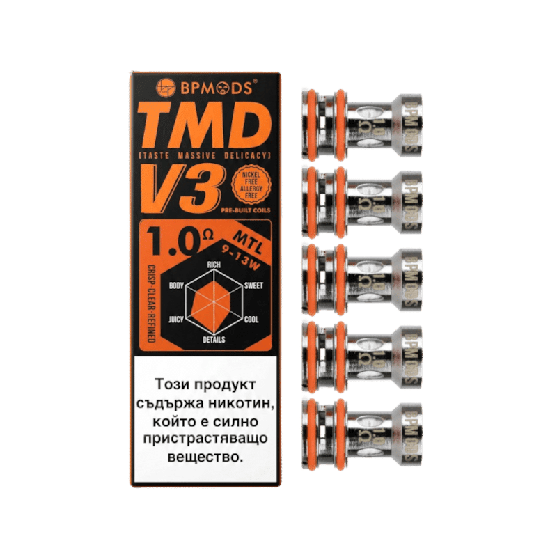 BP mods TMD V3 Mesh Coil 1.0Ω