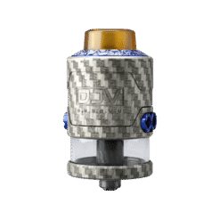 DJV RDTA V2 26mm Fiber Engrave Blue