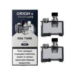 LVE Empty RBA Pod Cartridge 4ml Smoked for Orion II Pro